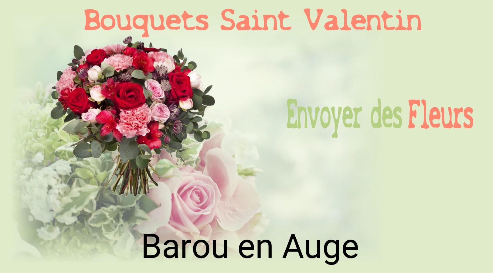 Roses de Saint-Valentin livrées à Barou-en-Auge