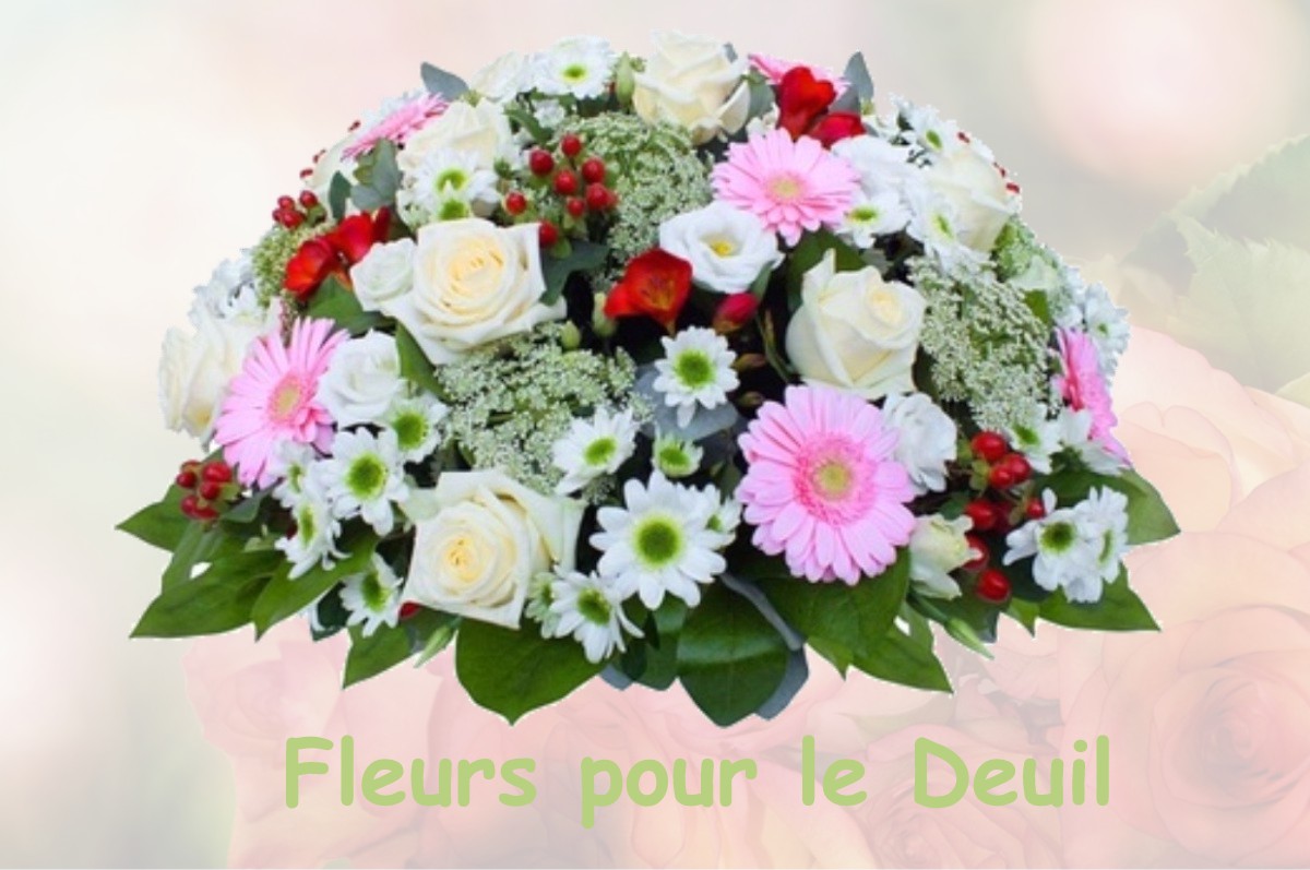 fleurs deuil BAROU-EN-AUGE